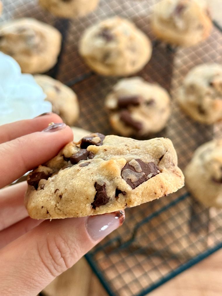 Cookies épais au chocolat à la noisette
