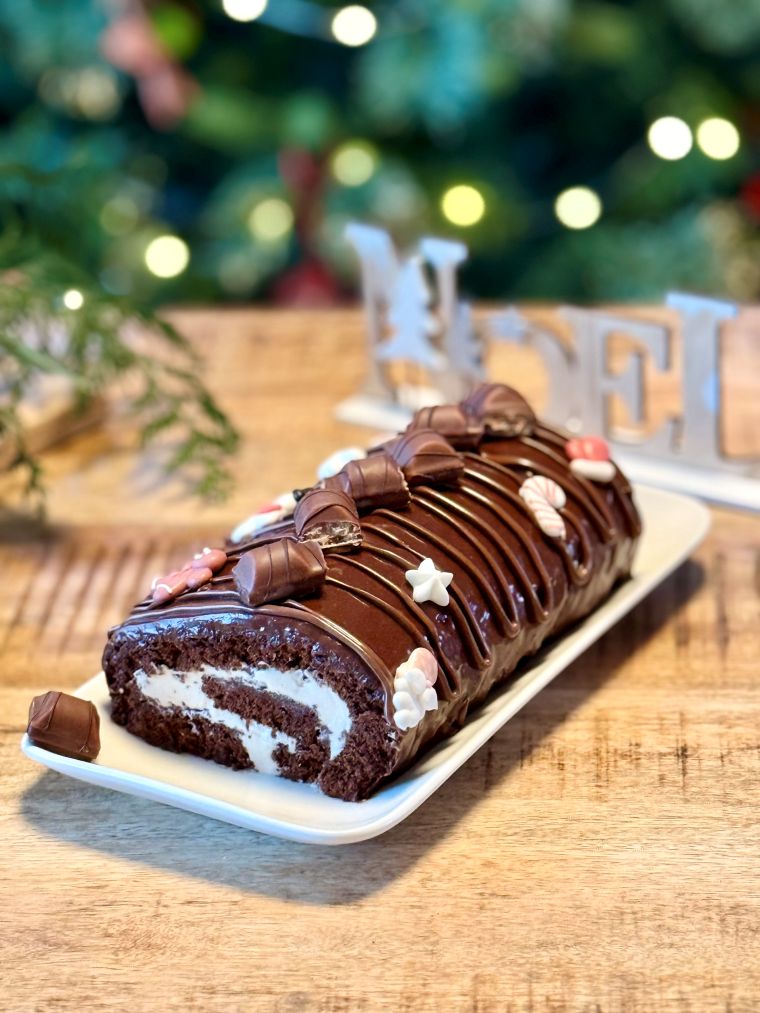 ma bûche de Noël maison