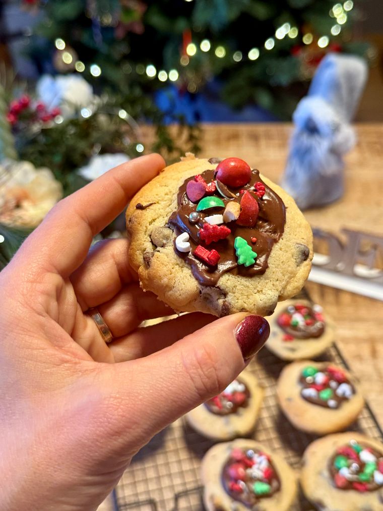 cookie-noel Cookie maison de Noël