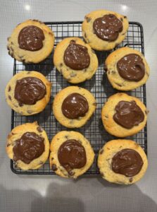 napper de chocolat fondu
