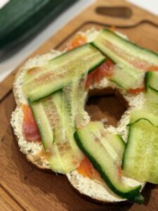 déposer le concombre