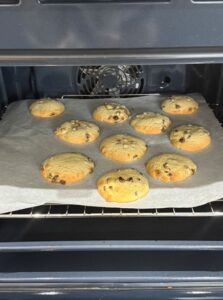 cookies cuits au four