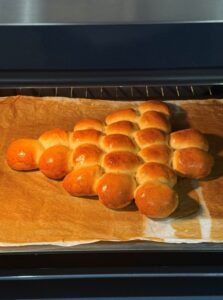 cuisson sapin hot dog au four