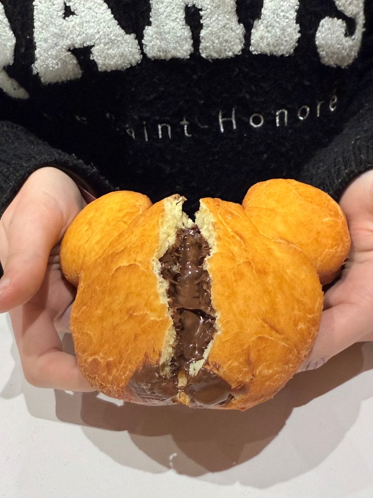 beignet nutella tête de mickey