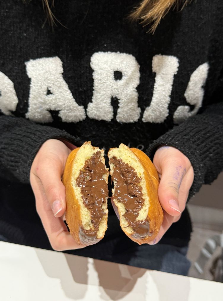 beignet fourré nutella