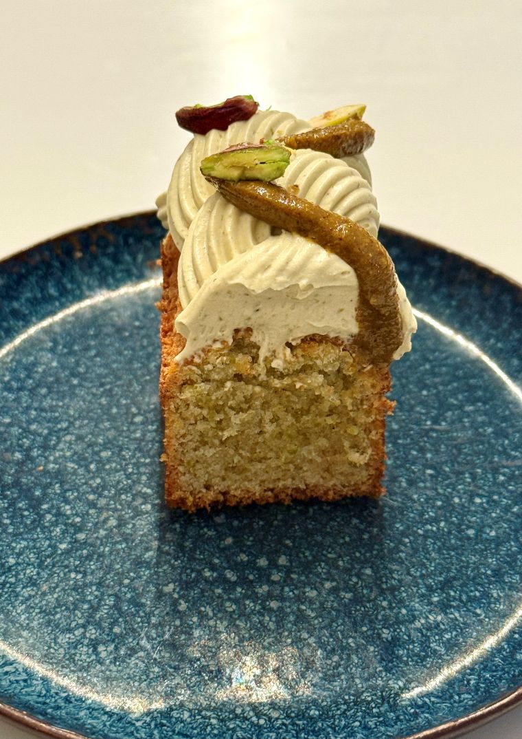 cake de voyage à la pistache