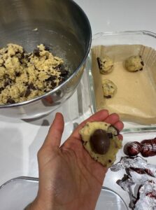 faire le coeur fondant des cookies bakery