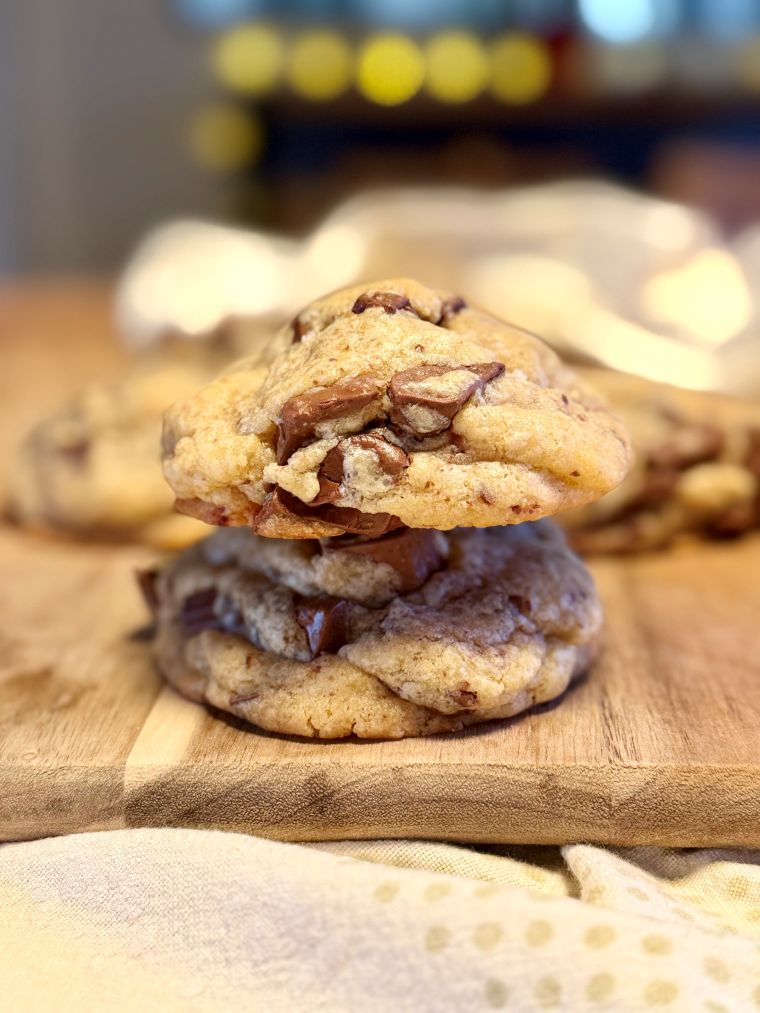 Cookies Bakery de New York, moelleux dedans croustillant sur les bords et coeur fondant