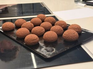 choux cacao craquelin cacao