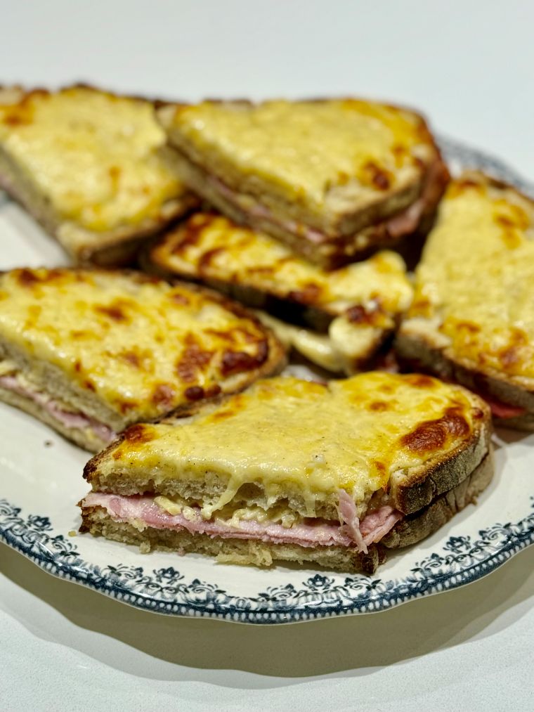Croque monsieur maison gratiné