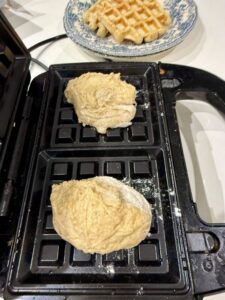 cuisson des gaufres ig bas
