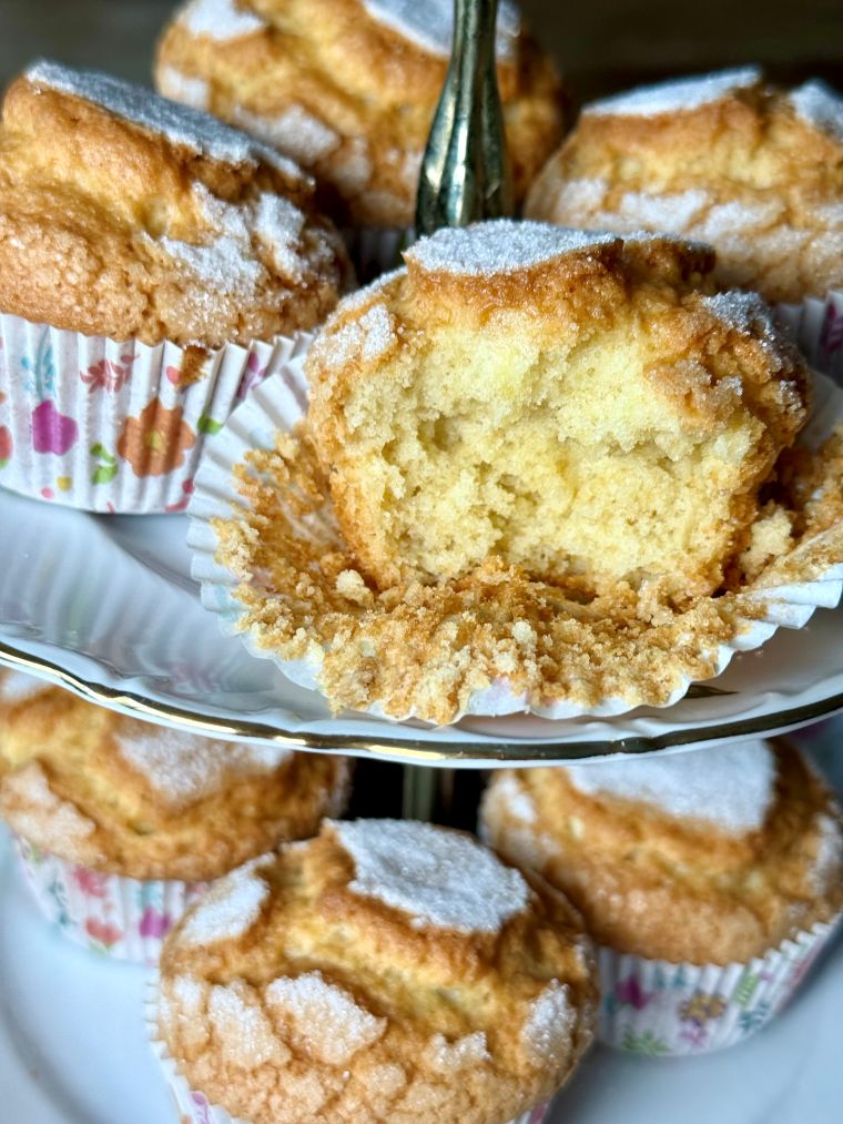 madeleine espagnole au citron moelleuse