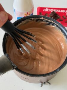 appareil chocolat pour flan