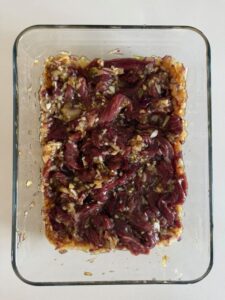 boeuf mariné