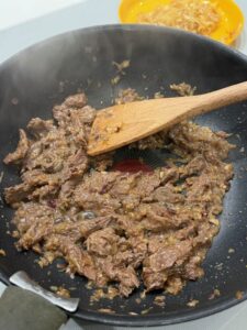 sauter le boeuf