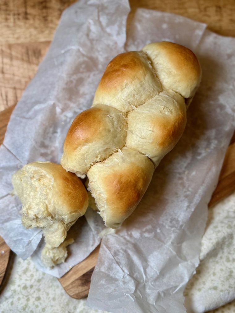 Brioche maison légère à la crème