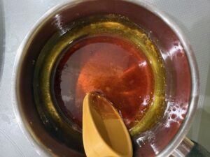 caramel à sec
