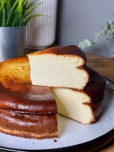 cheesecaker maison au thermomix : san sebastian cheesecake