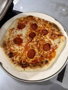 pizza cuite en four ferrari
