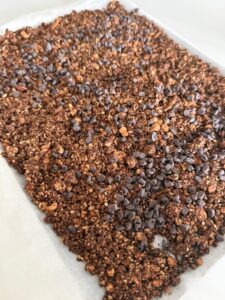 ajouter pépites de chocolat