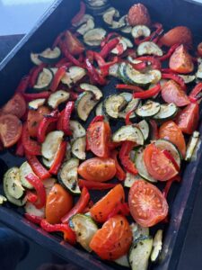 légumes rôtis pour frittata