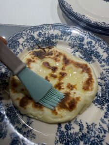 badigeonner de beurre fondu