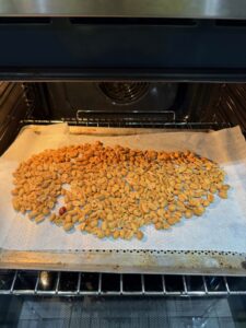 Torréfier cacahuètes