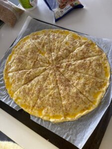 feuilleté aux fromages maison