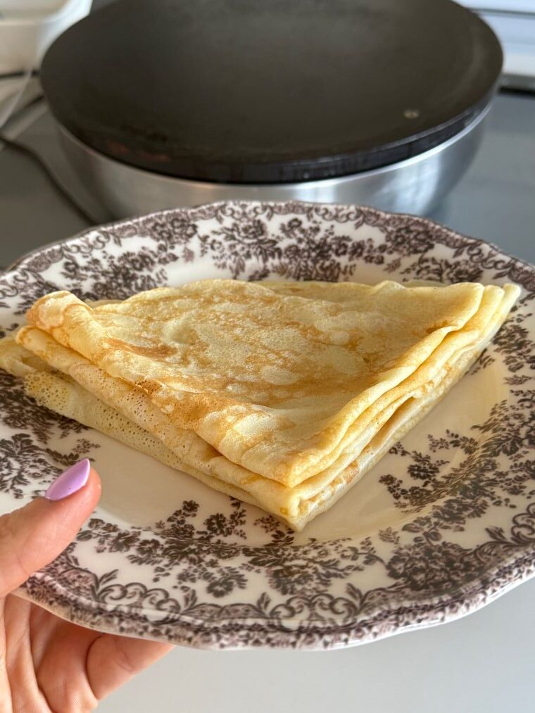 crêpes bretonnes cuites au billig