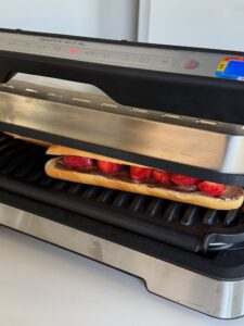 cuisson panini fraise