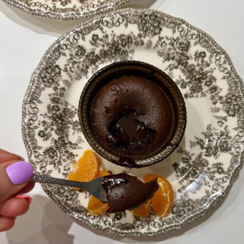coeur coulant chocolat