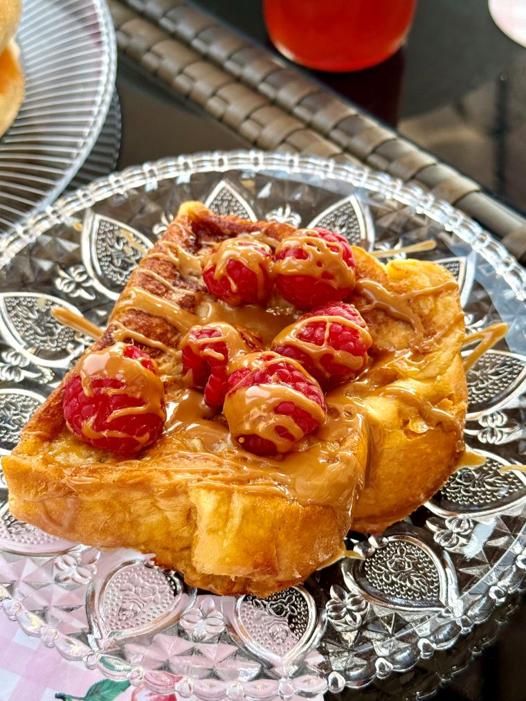 Brioche perdue en brunch d'été