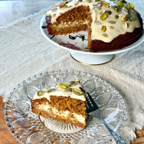 gâteau à la carotte moelleux et healthy