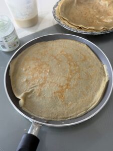 cuisson facile des crêpes sans gluten
