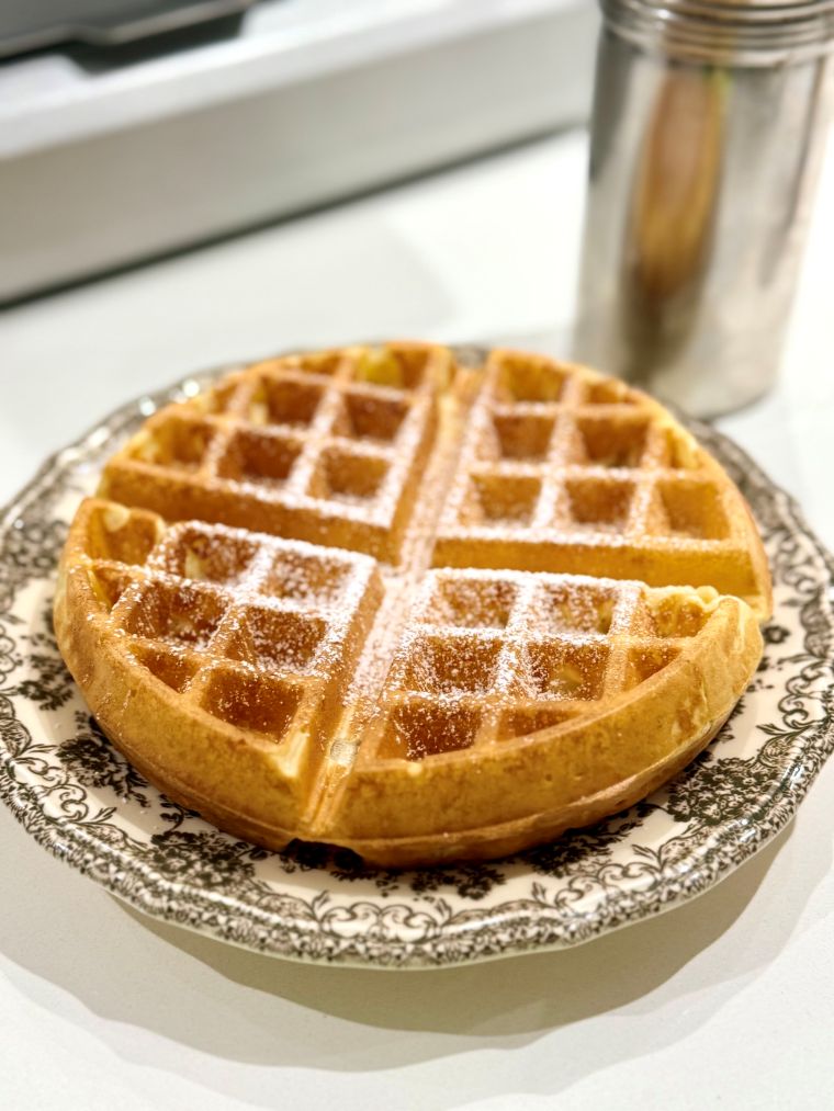 Gaufres maison rondes et moelleuses comme à Crêpe Touch