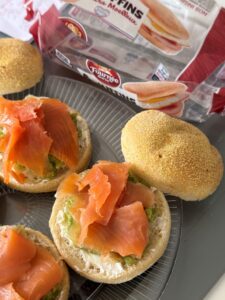 déposer la saumon fumé