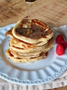 Pancakes au Cottage Cheese moelleux pour le petit-déjeuner