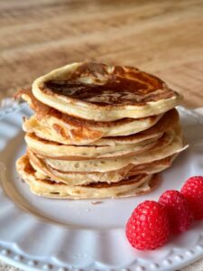 Pancakes moelleux et protéinés au cottage cheese