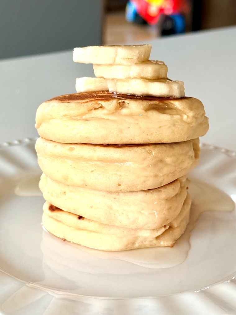 pancakes veagn protéinés, moelleux et légers
