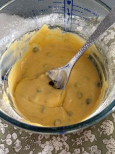 Pâte à gaufres protéinées