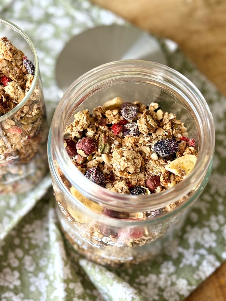 Granola aux fruits secs maison avec Thermomix
