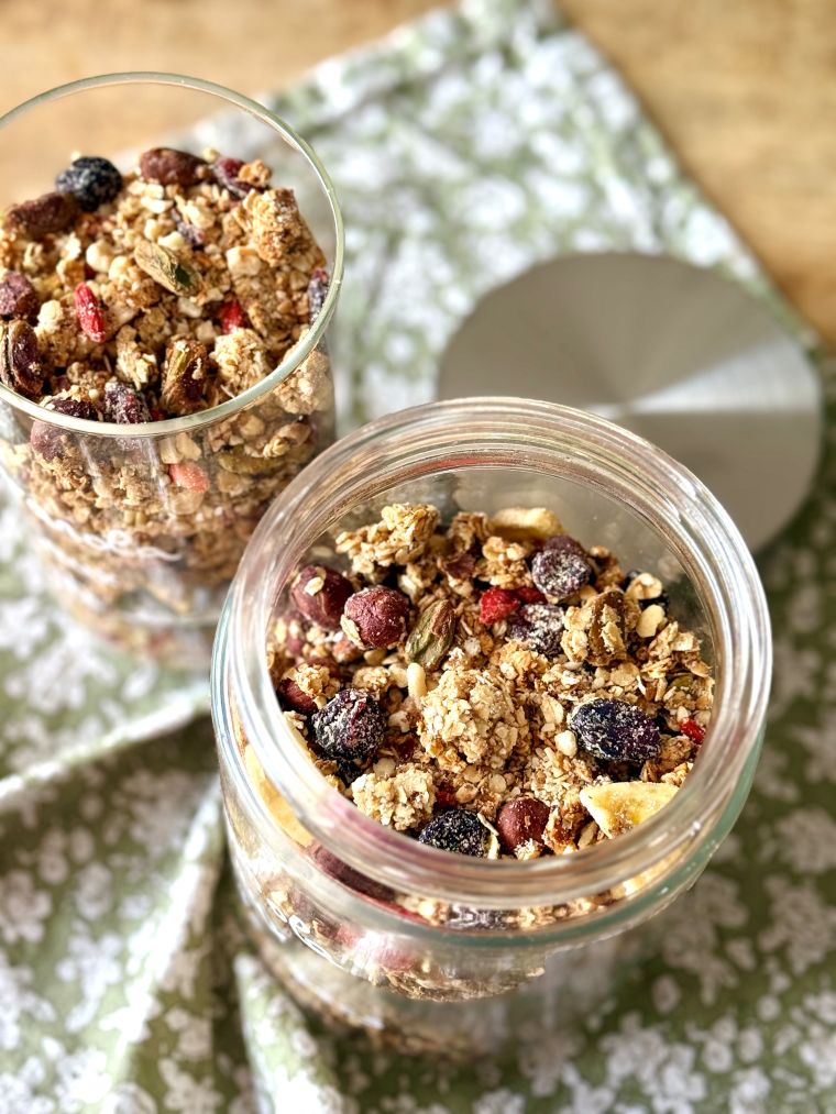 Granola maison avec fruits secs