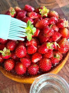 napper de isrop les fraises