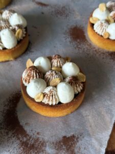 faire une tartelette façon snickers