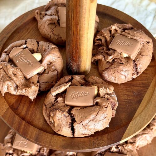 Recette des outrageous cookies, cookies brownies ultra chocolatés au Thermomix